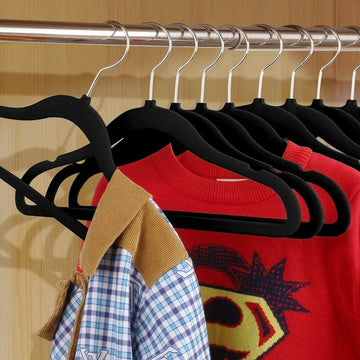 Manor 100 Pcs Non-Slip Hanger